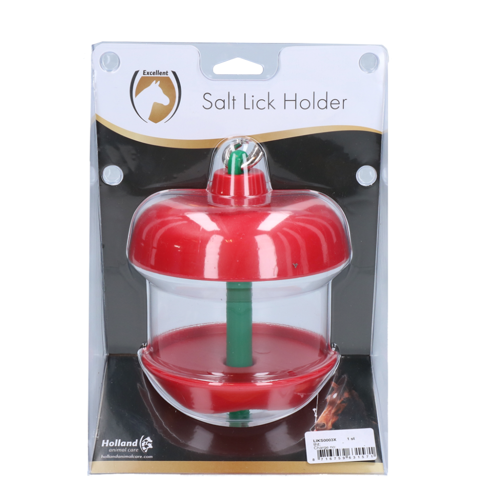 Support pour Bloc de Sel pour Chevaux Excellent 24x17x14 cm