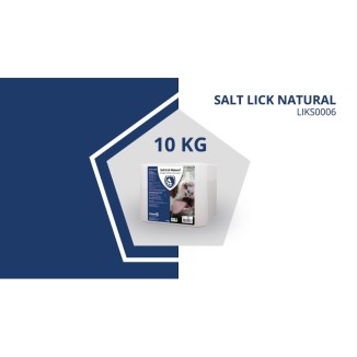 Bloc de sel naturel pour animaux - Marque Excellent - 10 kg