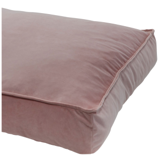 Coussin de Salon Velours Madison Rose M - Confort pour votre Chien