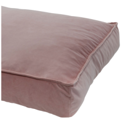 Coussin de Salon Velours Madison Rose M - Confort pour votre Chien