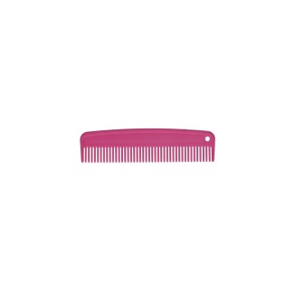 Peigne à crinière 200 mm Rose | Professionnel
