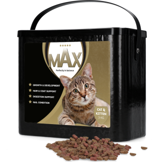 Max Kat : Aliment Complet pour Chatons - 3 kg, Parfait pour les Petits Félins