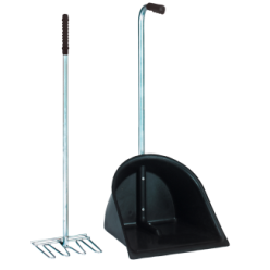 Ensemble Mistboy Noir 1 set, idéal pour écurie et terrain