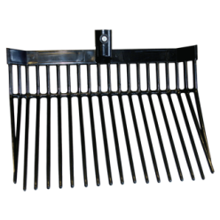Fourche de rasage standard en plastique pour cheval