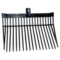 Fourche de rasage standard en plastique pour cheval