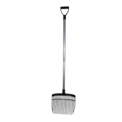 Fourche à Copeaux Complète pour Écurie - Vplast, 115 cm - Noir