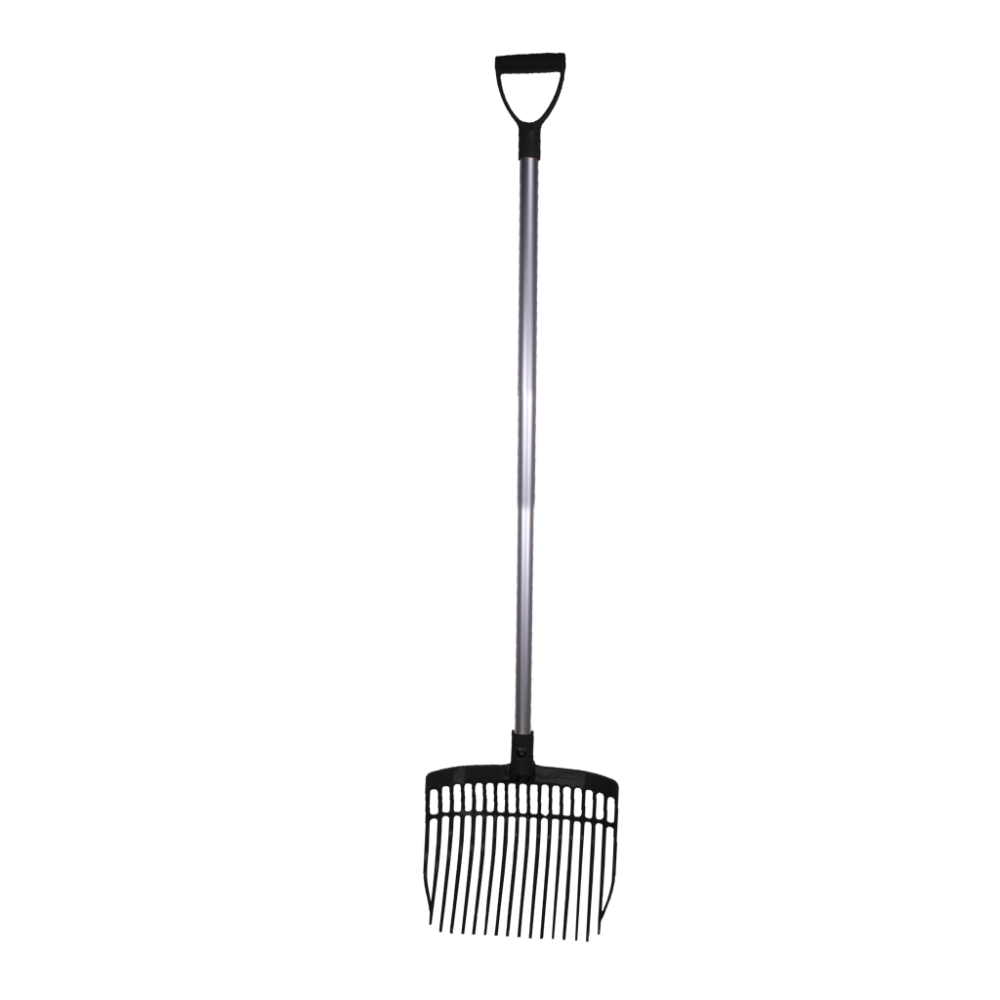 Fourche à Copeaux Complète pour Écurie - Vplast, 115 cm - Noir
