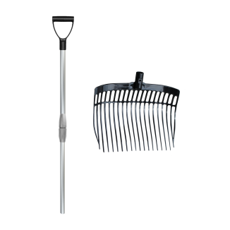 Fourche à raser avec manche | Professionnel