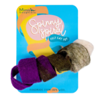 Mimis Daughters : Jouet Chat Spirale Tourbillonnante Violette