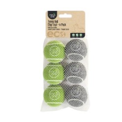 Lot de 6 Balles de Tennis Rebondissantes pour Chien - Minus One