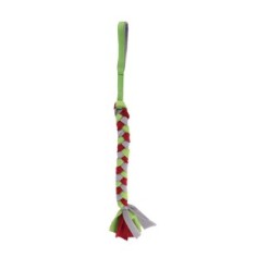 Corde de jeu à tirer pour chien en laine polaire Minus One
