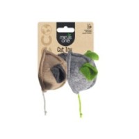 Minus One Jouets Chats Feutre - Set Jouets Naturels Durables