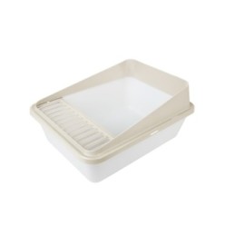 Minus One Bac Litière Chat - Litière Plastique Recyclé Durable