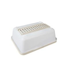 Bac à Litière pour Chat Minus One S Sable - Pratique et Compact