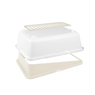 Minus One Bac Litière Chat - Litière Plastique Recyclé Durable