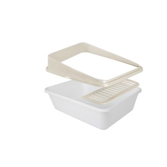 Bac à Litière pour Chat Minus One S Sable - Pratique et Compact
