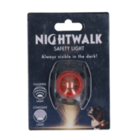Lampe de sécurité pour collier du chien.