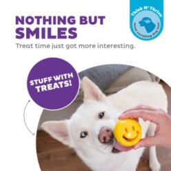 Jouet pour chien Outward Hound Orbee-Tuff Nooks Jaune