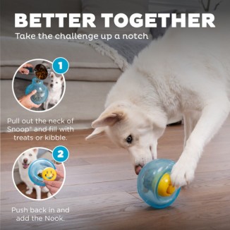 Outward Hound Orbee-Tuff Nooks - Jouet Distributeur Friandises
