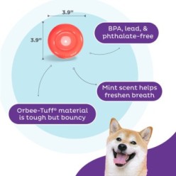 Découvrez le Jouet Interactif Outward Hound Orbee-Tuff Snoop Rouge S