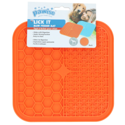 Tapis à Lécher pour Chien Pawise - 24x21x1 cm