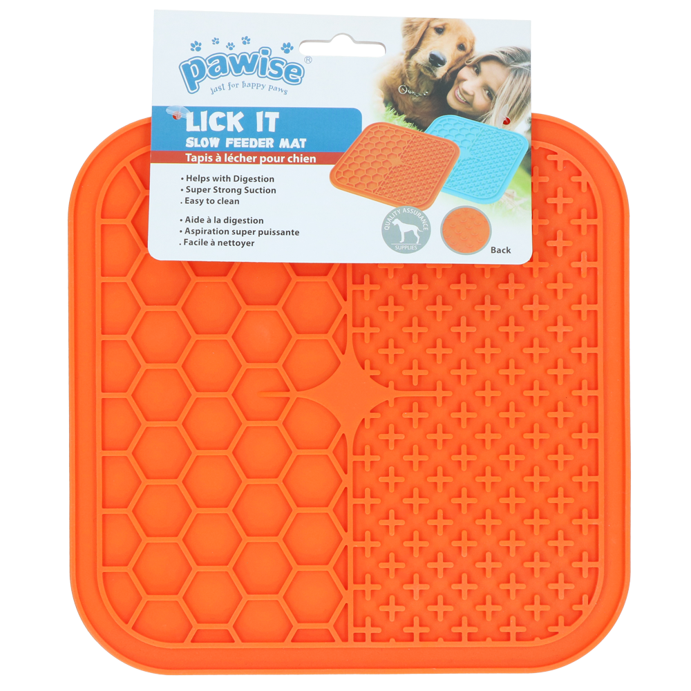 Tapis à Lécher pour Chien Pawise - 24x21x1 cm
