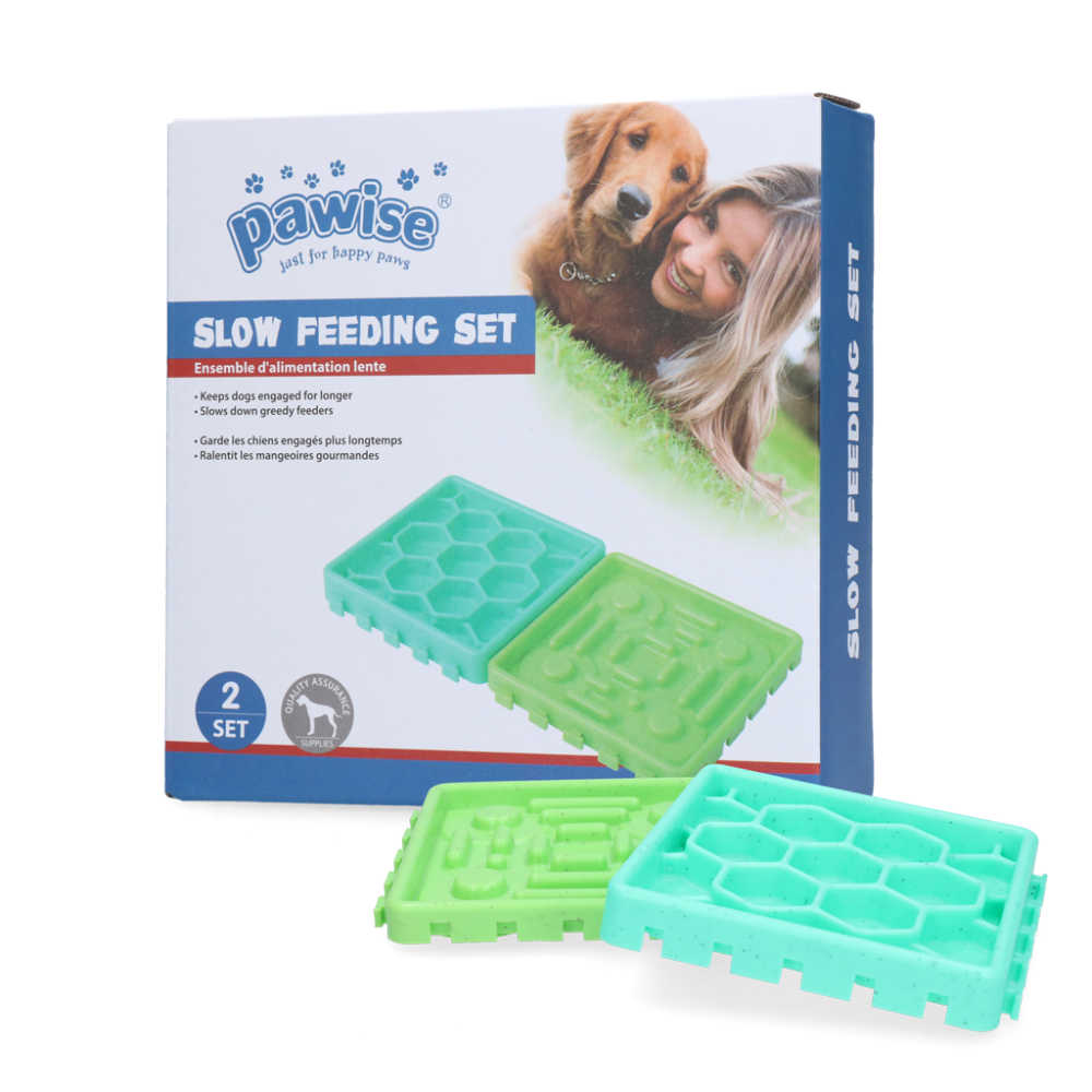 Ensemble d'alimentation lente Pawise pour chiens