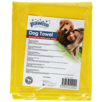 Serviette pour Chien Pawise - Séchage Efficace et Doux