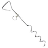 Pawise Piquet à Spirale 40 cm: Ancrage Sûr pour Chiens