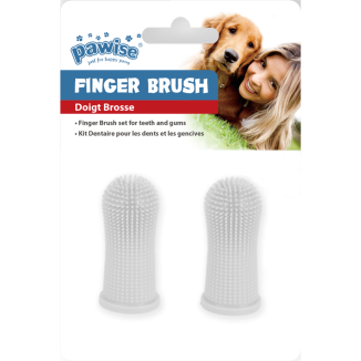 Brosse à Dents Doigtier Pawise pour Chiens: Qualité et Confort
