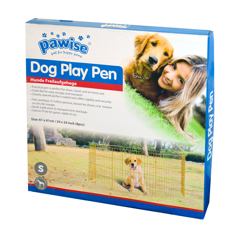 Parc de Jeu Pawise pour Chien - Taille S, Dimensions: 63x63x6 cm