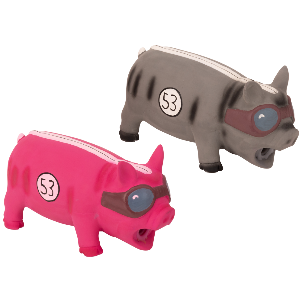 Pawise : Cochon en Latex - Le Boss pour Chien