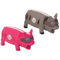 Pawise : Cochon en Latex - Le Boss pour Chien