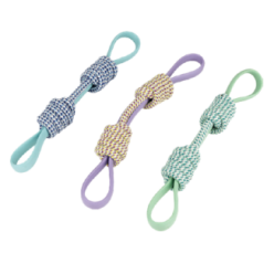 Pawise Play-N-Tug : Double jeu de tiraillement pour chiens