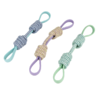 Pawise Play-N-Tug : Double jeu de tiraillement pour chiens