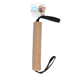 Rouleau à Mordre en Jute 25 cm Pawise - Jouet Durable pour Chien