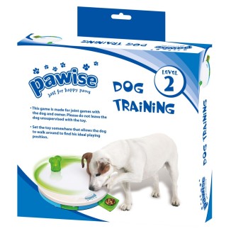 Jouet d'entraînement pour chien Pawise - Distributeur rotatif Niveau 2