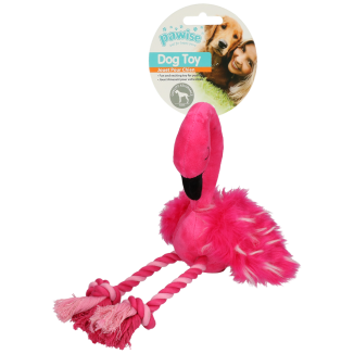 Jouet Flamingo Rose Taille L pour Chien par Pawise