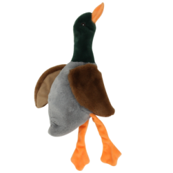 Jouet Canard Pawise Sans Rembourrage - Grand Pouet, Idéal pour les Chiens