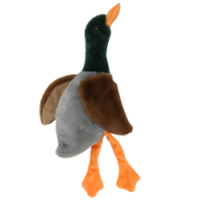 Jouet Canard Pawise Sans Rembourrage - Grand Pouet, Idéal pour les Chiens
