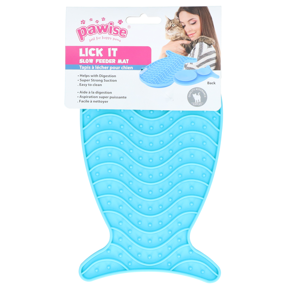 Pawise Lick It - Tapis Alimentation Lente pour Chat