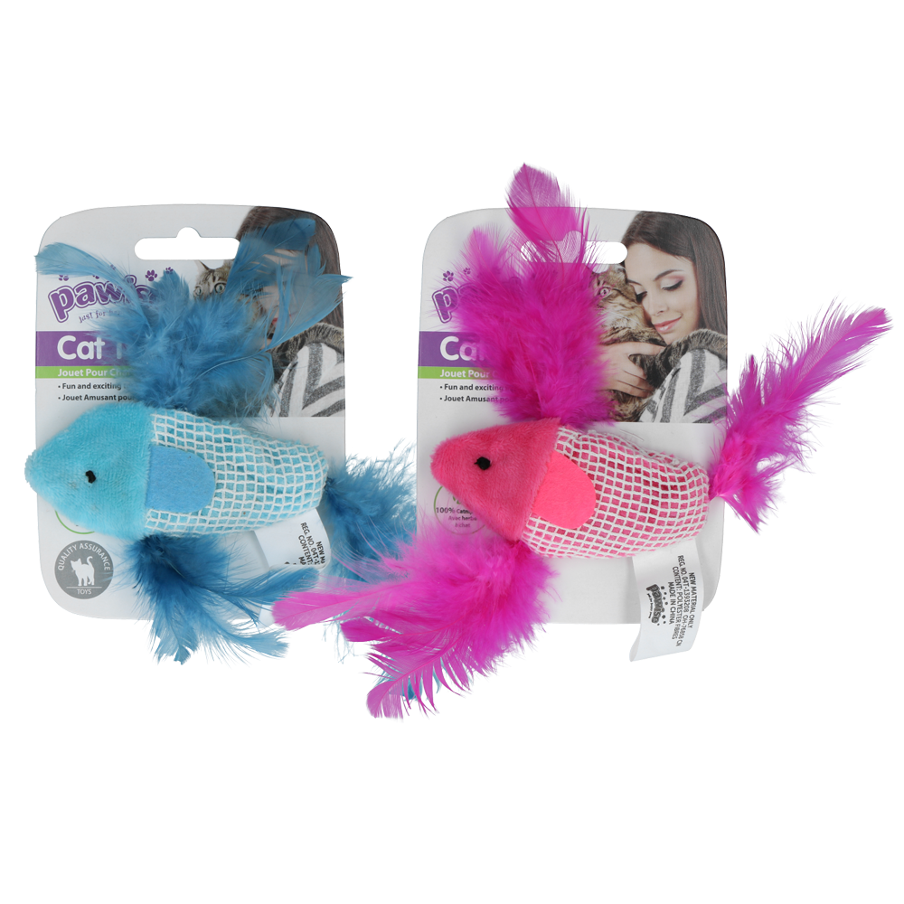 Jouet Poisson 100% Cataire Pawise pour Chat