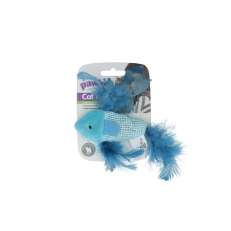 Jouet 100% Herbe Chat - Peluche Câlin Plumes Herbe Chat