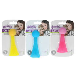 Pawise Jouet Lumineux Chat - Balle LED Rebondissante Chat