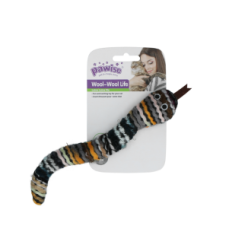 Pawise Wool-Wool Life Serpent - Jouet Tricoté Laine Herbe Chat