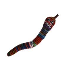 Pawise Wool-Wool Life Serpent - Jouet Tricoté Laine Herbe Chat