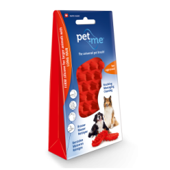 Pet+Me Brosse pour Chien - Brosse Silicone Multi-Usage