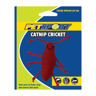 Jouet pour chat Petsport Cricket à Cataire Rouge