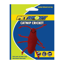 Petsport Cricket Cataire - Jouet Criquet Herbe Chat Cordes