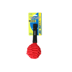 Jouet Petsport Twisted Chews - Cerise Explosif